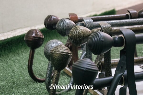 Juakali curtain holders