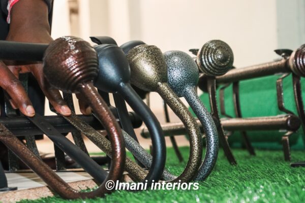 Juakali curtain holders