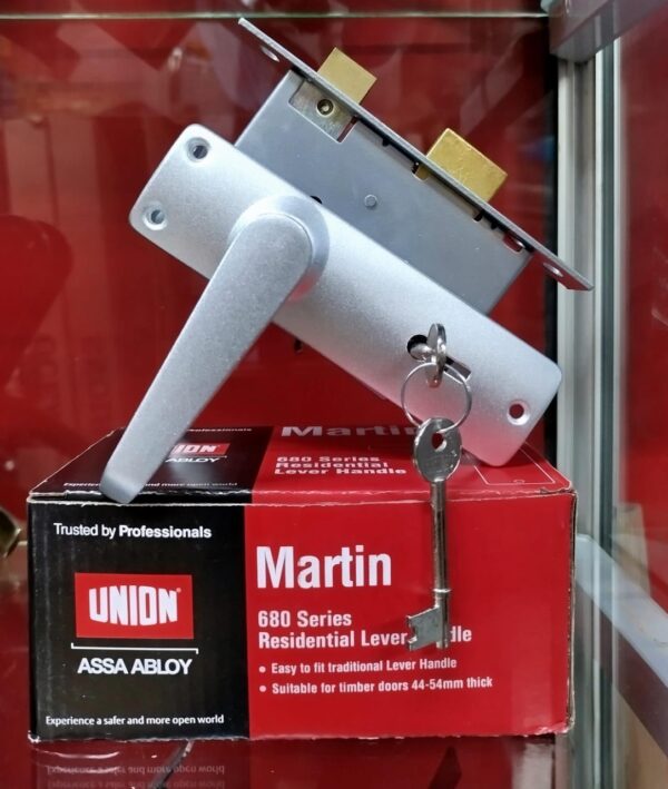 Steel door locks
