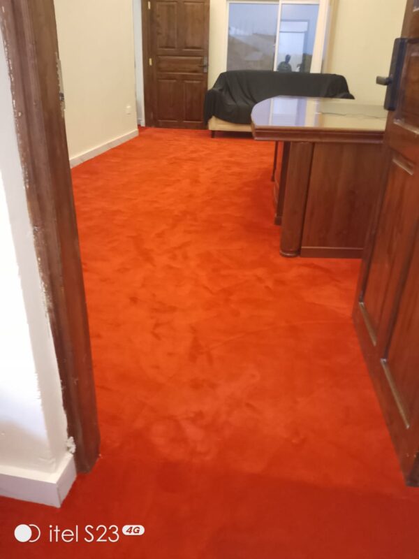 Wall to wall carpet