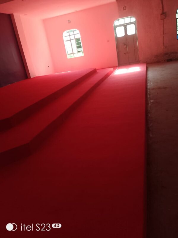Wall to wall carpet