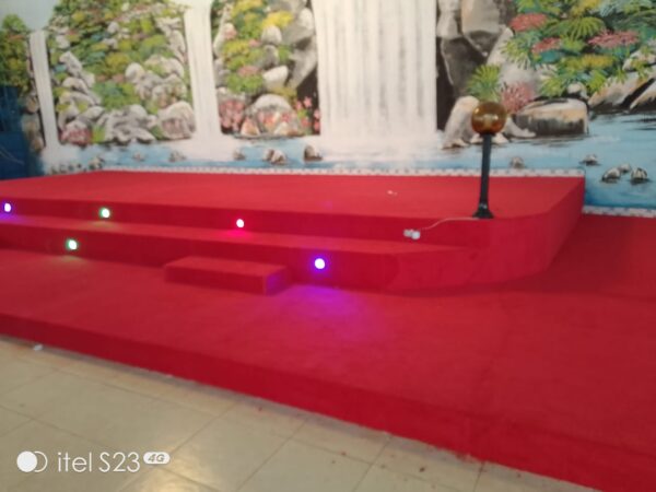 Wall to wall carpet