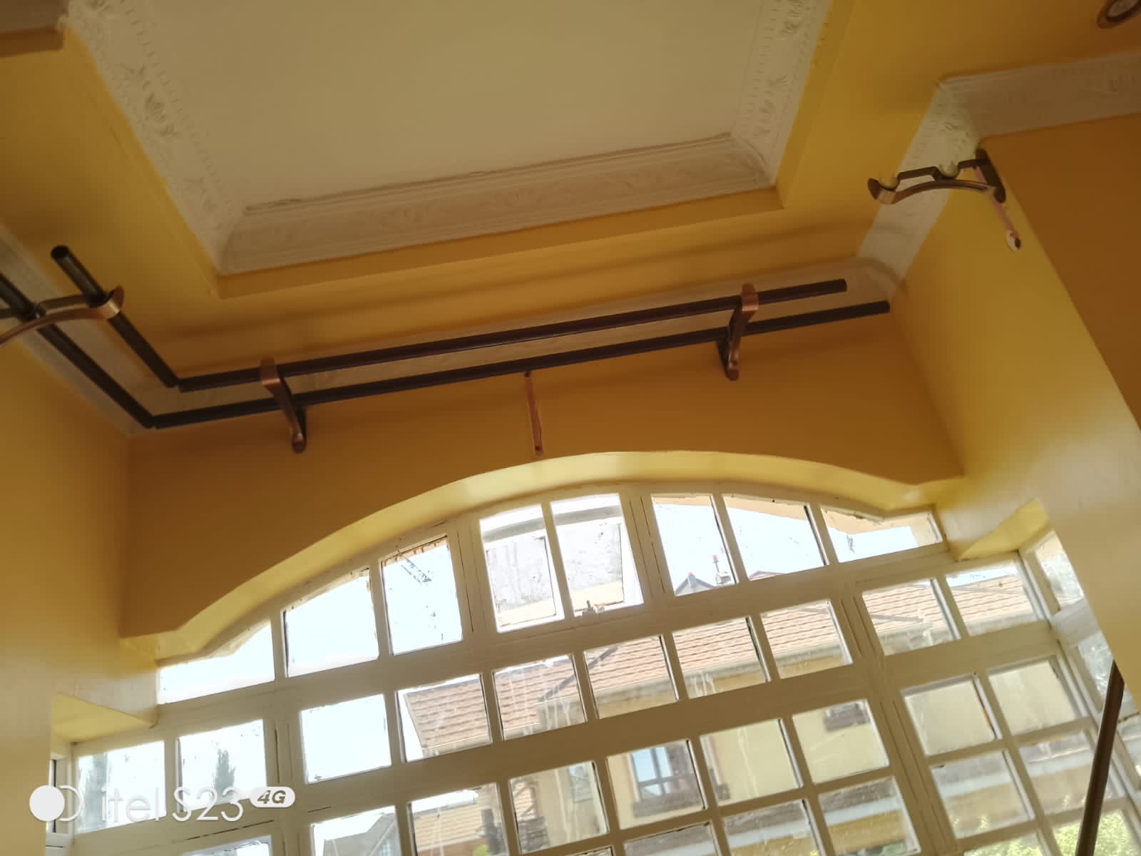 1M curtain rods
