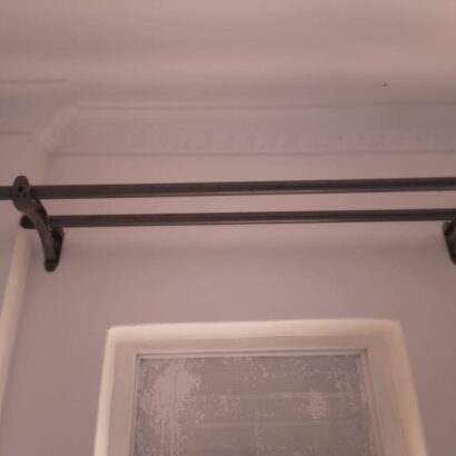 1M curtain rods