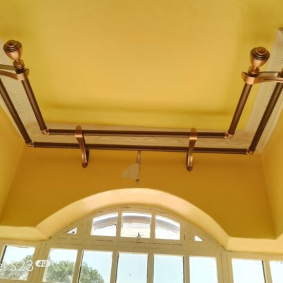 1M curtain rods