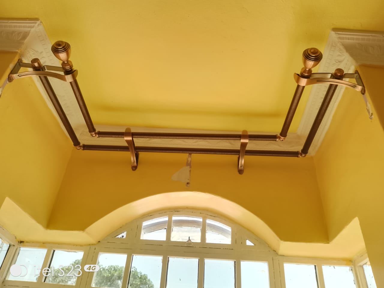 1M curtain rods