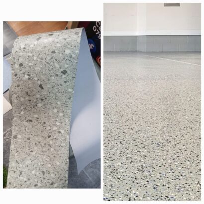 Vinyl flooring per square metre