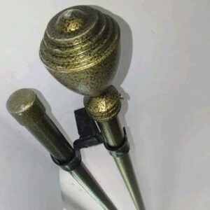 powder-coated curtain rods