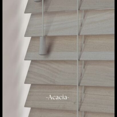 wooden blinds per m²