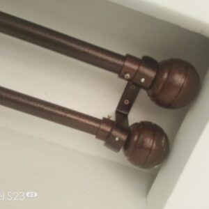 Powder-coated rod without accessories