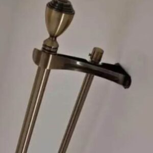 smooth heavy-gauge 1M double curtain rods