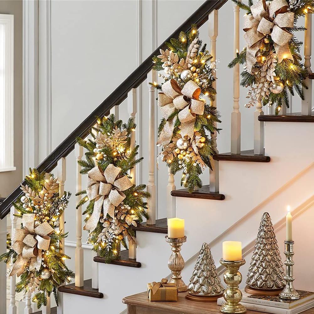 Cosmic-Choices-699841.jpeg Christmas staircase wreath decorations