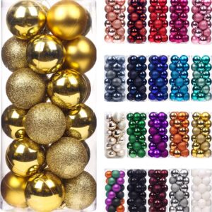 4cm 24pcs Christmas balls decor set