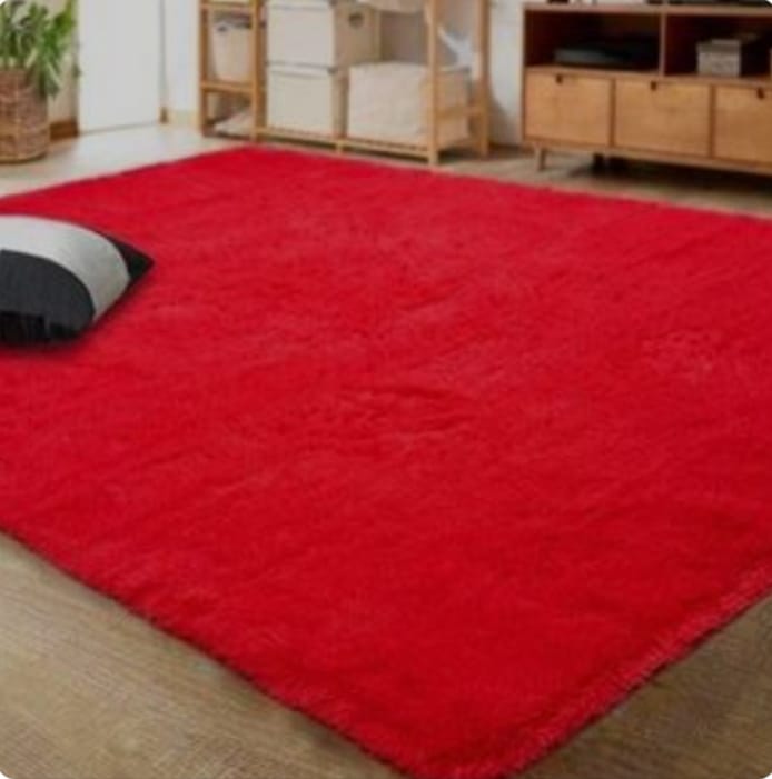 5×8 fluffy carpet