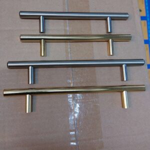 Straight drawer handle